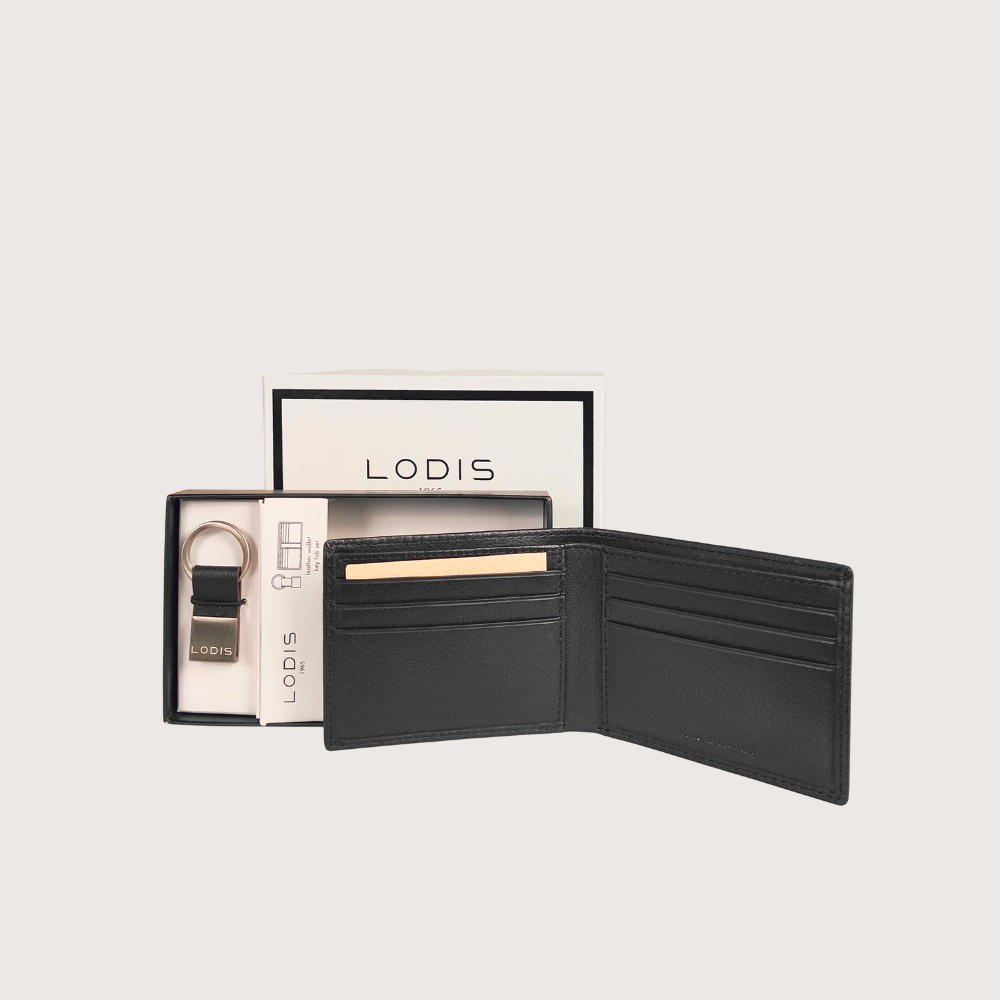 Maison Men's Bifold + Key Fob Gift Set